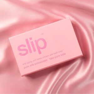 SLIP QUEEN SIZE SILK PILLOWCASE IN CANDY NEW NWT NIB PURE SILK ANTI AGING